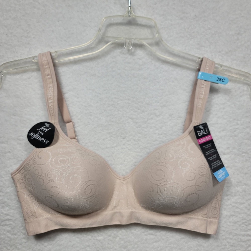 Bali Padded Wireless Cool Comfort Soft Style Bra
